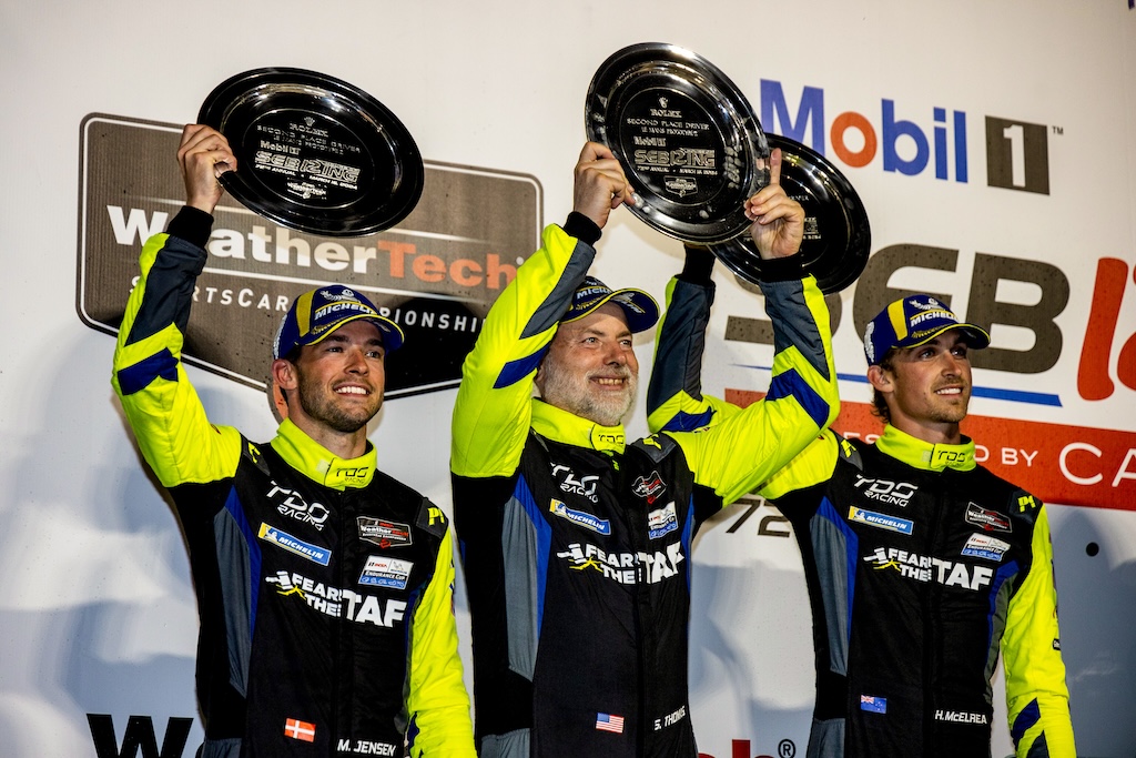 Sebring-podie til Mikkel Jensen
(Foto: TDS Racing)